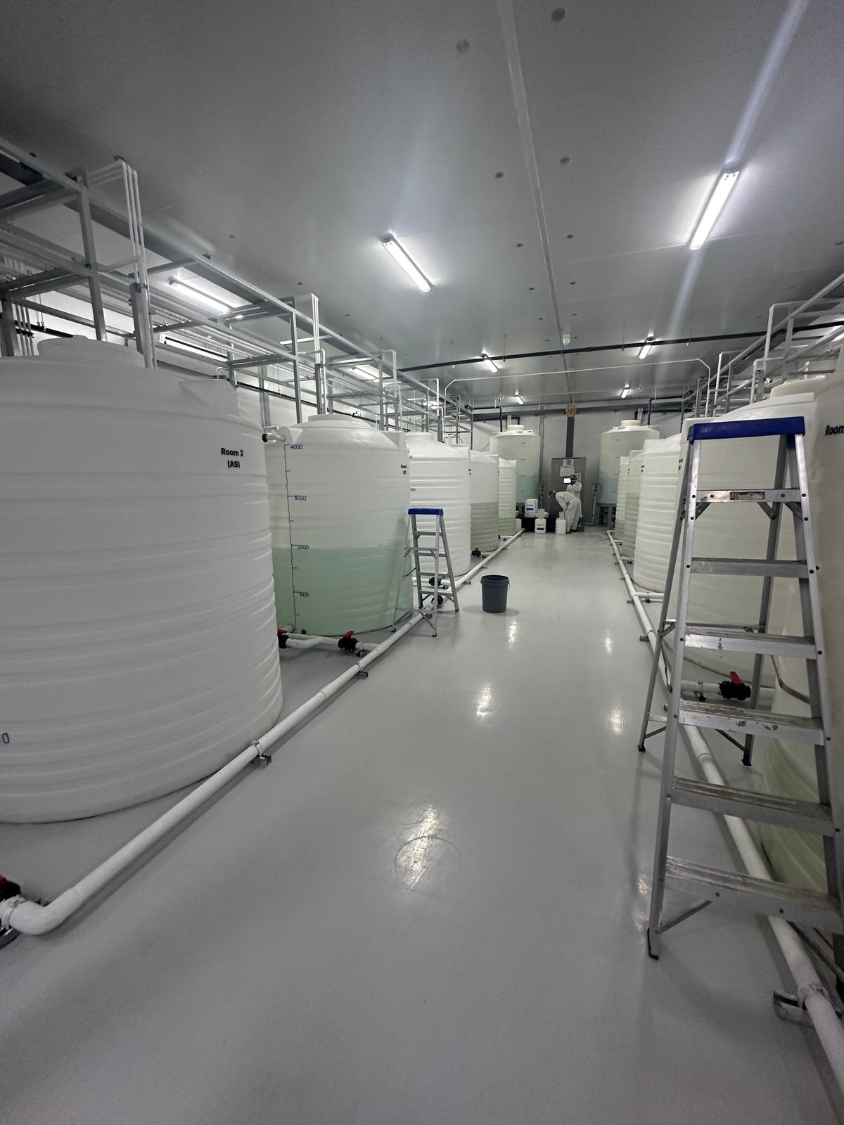 Dosing equipment room — production operations